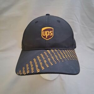 Embroidered K-Products UPS Strapback Hat  : Dark Brown & Gold